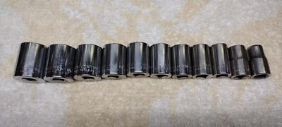 Vintage Craftsman 11-piece 1/2" Drive 12-point Socket Set Series -G- Made in USA - Image 1 of 4