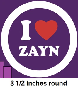 Calcomanía de pared con logotipo de Zayn Malik pegatina de vinilo de una dirección 1D peeling stick decoración artística - Imagen 1 de 1