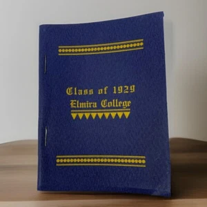 Class Of 1929 Elmira College Class List w Names Addresses Phone Numbers New York - Picture 1 of 6