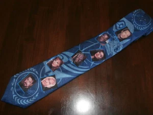 Ralph Marlin Star Trek: Next Generation Crew Blue Paramount Tie - Picture 1 of 5