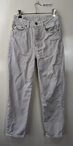 Tsubi Off White Light Beige Cotton Jeans Button Fly Size 26" - Picture 1 of 17