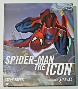SPIDER-MAN THE ICON Steve Saffel Titan Books Hardcover DJ 2007 1st Edition - Picture 1 of 12