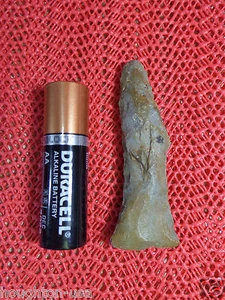 RARE Native American "Dog-Legged" Stone Pipe Drill. Bath Co.Kentucky AACA - Picture 1 of 5