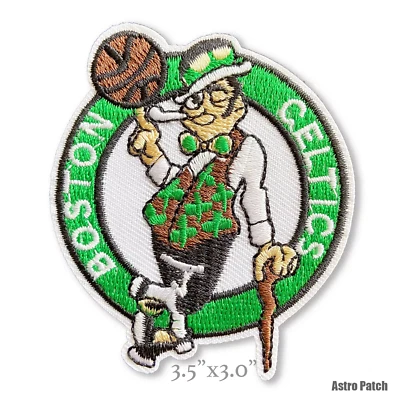 Basketball Patch Iron-On Sew-On Embroidered Applique Patches - Image 1 of 3