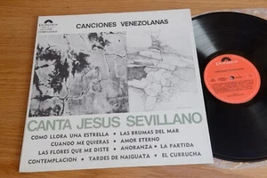 Jesús Sevillano Canta Canciones Venezolanas LP Polydor 30.070 - Bild 1 von 7