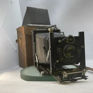 Antike Vintage Voigtlander Bergheil Klappkamera 10x15 cm Doppelverlängerung 371 - Bild 1 von 12