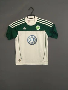 VfL Wolfsburg Jersey 2010 2011 Home Kids Boys 9-10 Shirt Adidas ig93 - Picture 1 of 11