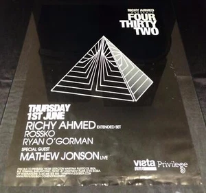 FOUR THIRTY TWO 01/06/17 @ PRIVILEGE CLUB 2017 - IBIZA CLUB POSTERS - DJ IBZ - Picture 1 of 1