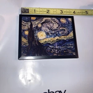 Vintage Magnet - The Starry Night, Vincent Van Gogh - Picture 1 of 2