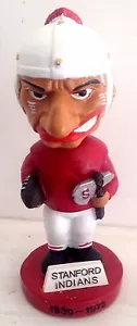 Vecchia mascotte degli indiani indiani Bobblehead della Stanford University - ora cardinali - Foto 1 di 5