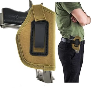 Gun Holster for Pistol 9mm Concealed Carry IWB Right Hand Holster Inside of Belt - Picture 1 of 5