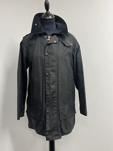 Barbour Charcoal Wax Jackets Size S 