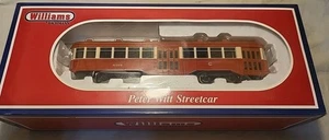 Williams by Bachmann 23902 PETER WITT STREETCAR-CHICAGO SURFACE LINES NIB - Picture 1 of 7