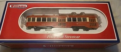 Williams by Bachmann 23902 PETER WITT STREETCAR-CHICAGO SURFACE LINES NIB - Image 1 of 4