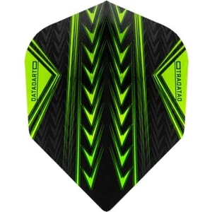 DataDart Pro 100 Trans Green No6 Dart Flights - Picture 1 of 2