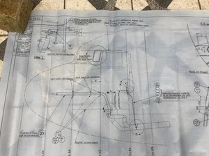 PILOTS HEATING SYSTEM ETC BLUE PRINT DAKOTA DC3 LARGE - Picture 1 of 15