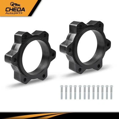 Ajuste para 2001-2010 Chevrolet/GMC 2500HD 4WD 6" espaçadores de elevação CV com kit de parafusos - Imagem 1 de 4