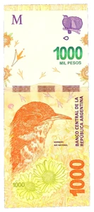 2017~2023 ARGENTINA ~ 1000 PESOS ~ P#366 - UNC ~ AM1 - Foto 1 di 2