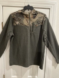 Under Armour Men’s Specialist Grid Fleece 1/4 Zip Hoodie. Embroidered Logo. XL - Picture 1 of 10