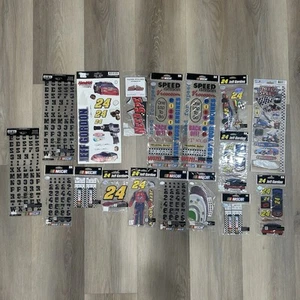 Vintage Lot Late 90s , 2000s Nascar Stickers Jeff Gordon - Picture 1 of 6