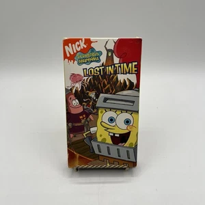 Nickelodeon SpongeBob SquarePants: Lost in Time Rare (2006) VHS - Imagen 1 de 7