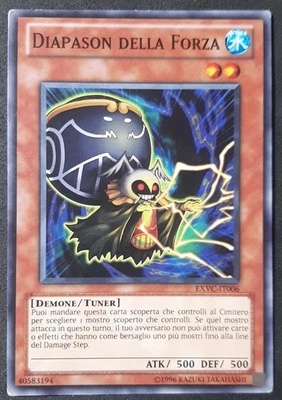 DIAPASON DELLA FORZA in Italiano (Exc) EXVC-IT006 Comune YUGIOH - Immagine 1 di 2