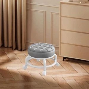 360° Rotating Roller Stool Universal Swivel Casters Heavy Duty Round Sturdy - Picture 1 of 32