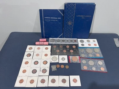 Hugh Lot of Pennies Mint Sets Rolls Proof and More Big Collection Lot - (BE) - Image 1 of 4