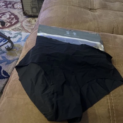 Nuevo Dos Pares Under Armour Pure Stretch Negro Bragas Talla XL Tanga Grande Foto 1 de 4