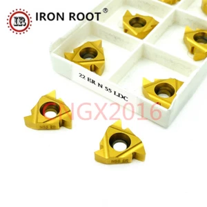 DESKAR 10P 22ER N55 LDC Roscado Carburo Inserto CNC Torno Herramienta de Torneado SER - Imagen 1 de 6