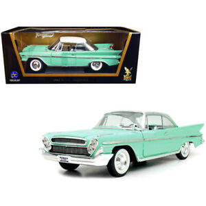 1961 DeSoto Adventurer Light Green with White Top 1/18 Diecast Model Car by R...