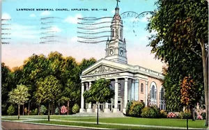 Postal Lawerence Memorial Chapel Appleton Wisconsin D53 - Imagen 1 de 2