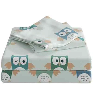 Kids 4 Piece Sheet Set, Cute & Cozy Wrinkle-Free, Multiple Designs by CGK Linens - Picture 1 of 17