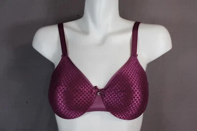 Chantelle 2791 Magnifique Underwire Unlined Full Coverage Bra 32D purple - Image 1 of 4