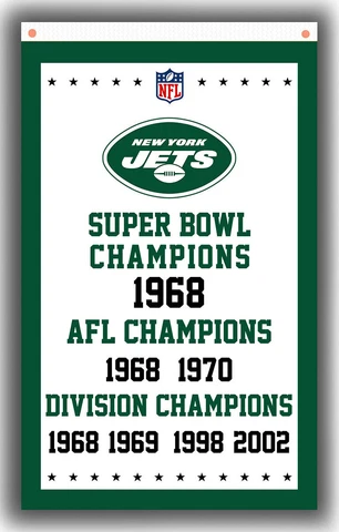 New York Jets Football Team Champion Memorable Flag 90x150cm 3x5ft best Banner Cover