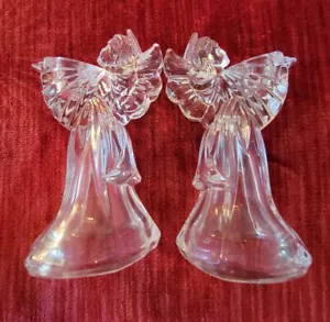 Waterford Marquis Crystal Clear Angel Mini Candle Holder - Picture 1 of 5