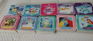 Lot Of 10 Disney, Princess Etc Mini Board Books PilBooks - Bild 1 von 5