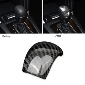 For Subaru Forester 2013-2018 Carbon Fiber Gear Shift Knob Head Cover Sticker - Picture 1 of 9