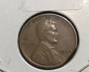 Centavo Lincoln 1935 *COMO NUEVO ERROR *PLANCHA RECORTADA* EN MUY BUEN ESTADO INV#3581 - Imagen 1 de 4
