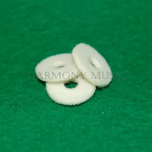 Yamaha Genuine Valve Finger Button Felt Washer - Euphonium / Tuba - Set of 3 - Picture 1 of 3