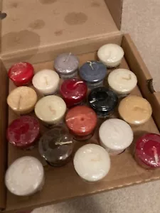 18 Yankee Candle Festive Home Fragrance Votive Sampler Some Rare Discontinued - Picture 1 of 3
