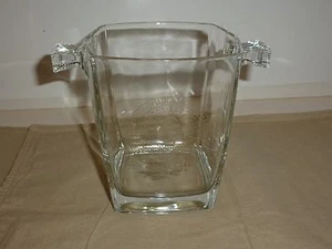 2001 Presidential Inauguration Crystal Ice Bucket, Bush/Cheney - Picture 1 of 10