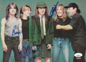AC/DC,  Autogramm/Autograph 10x15 cm Photo,  PORTOFREI - Bild 1 von 1