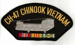 CH-47 Chinook Vietnam Mütze Aufnäher - Bild 1 von 1