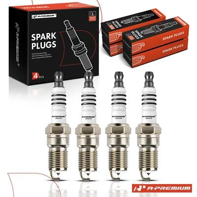 4Pc Iridium & Platinum Spark Plugs for Ford Focus 2003-2010 Escape 2005 Mazda 3 - Imagen 1 de 4