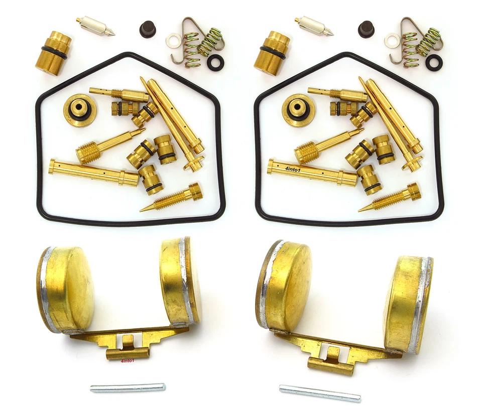 Kit de reconstrucción de carburador de lujo con flotadores - Honda 1970-1973 CB350 CL350 gemelos Foto 1 de 1