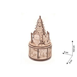 Wood Trick - Madera Modelismo Navidad Baile Navidad Juguete Musical Con Música