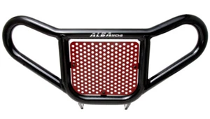 Banshee 350 YFZ 350 Front Bumper Red and Black Screen Alba Racing 207 R2 BR - Picture 1 of 2