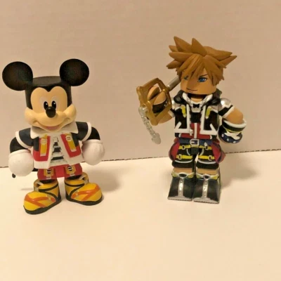 Figuras de acción Diamond Select Kingdom Hearts Vinimates Mickey and Sora Foto 1 de 4