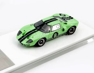 MY64 1:64 Green #8 GT GT40 MK1 Racing Sports Model Diecast Resin Car - Picture 1 of 5
